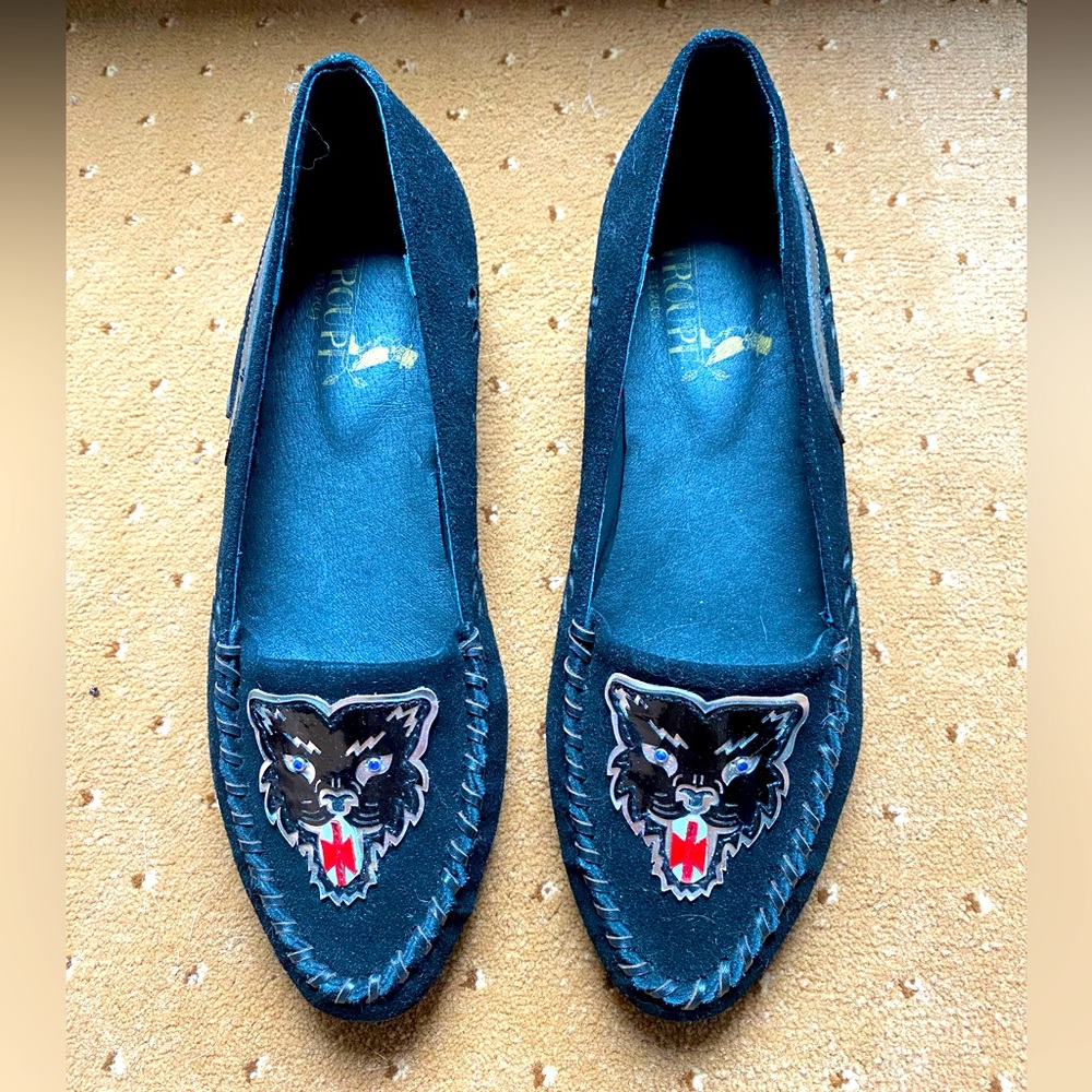 T-Troupe Black Animal Face shoe!